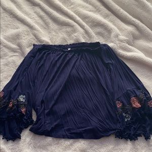 Off the shoulder top